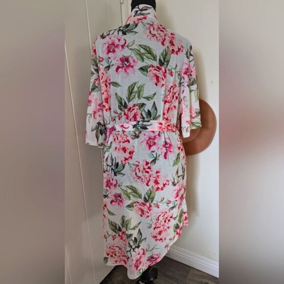 Show Me Your Mumu Floral Coverup Robe Coastal Cowgirl Romantic Beachy Chic - Picture 5 of 8
